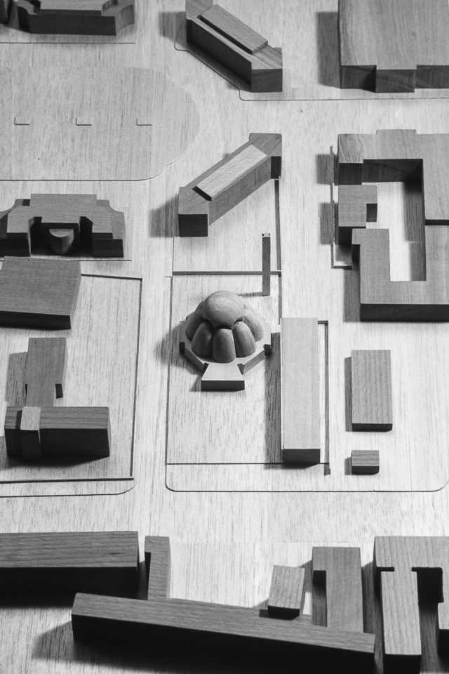 church tirana-aerial view