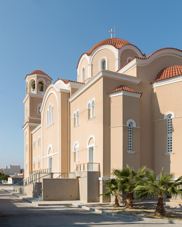 Άγιος Γεώργιος, Κερατέα - άποψη από Ν-Α