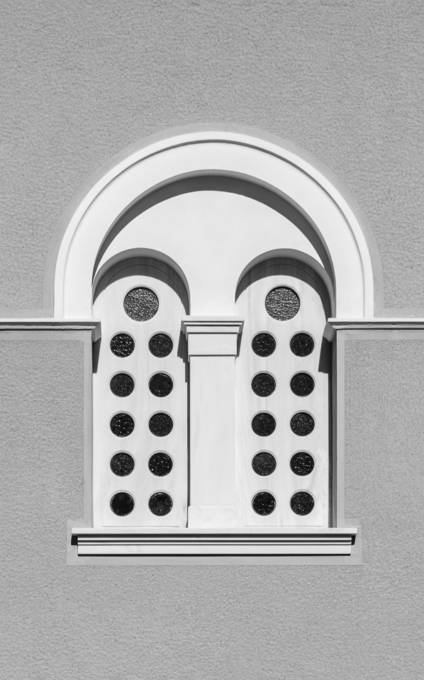 Άγιος Γεώργιος Κερατέας, λεπτομέρεια παραθύρου