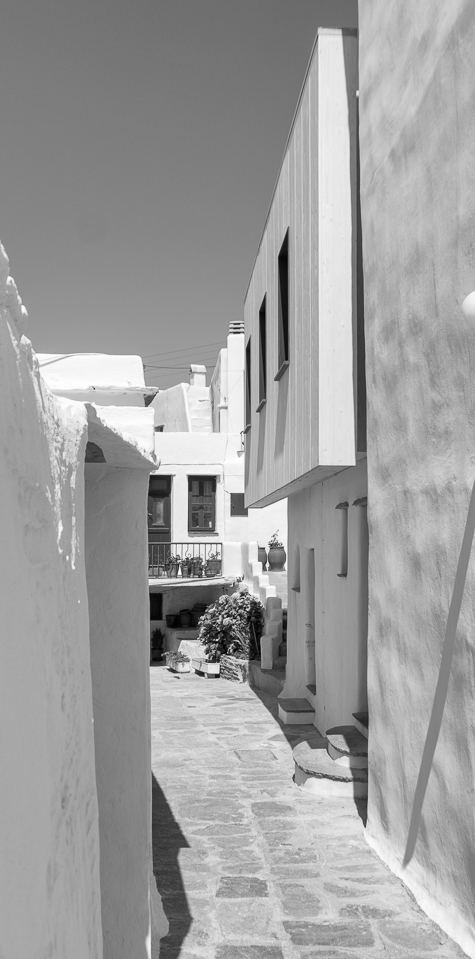 μονόχωρη προσθήκη, Τήνος - εξωτερική άποψη προς Β