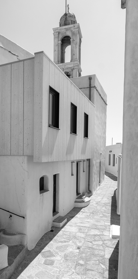 μονόχωρη προσθήκη, Τήνος - εξωτερική άποψη προς Ν