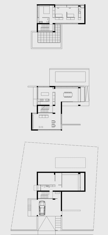 κατοικία, Πικέρμι - κατόψεις