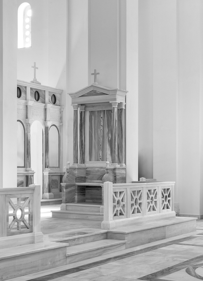 iconostasis keratea-bishops throne