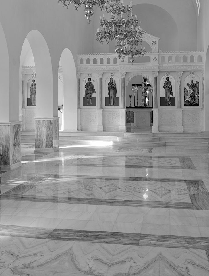 Άγιος Γεώργιος, Γλυκά Νερά - εσωτερική άποψη